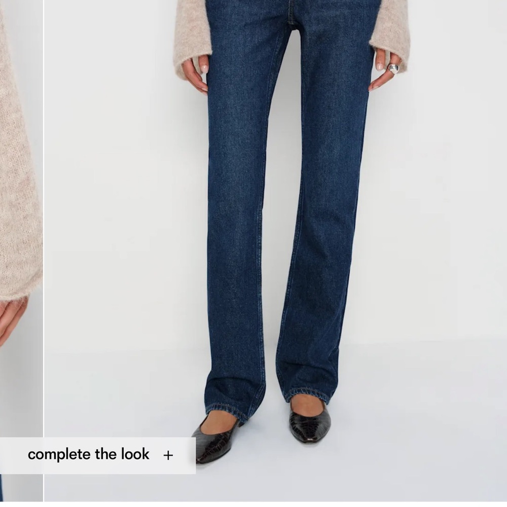 Reformation Jade Low Rise Slim Leg Jeans - Picture 4 of 6